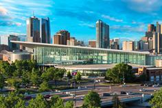 Denver Convention Center Skyline