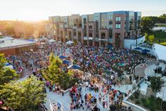 Downtown Cedar Falls, IA (credit: Travel Iowa)