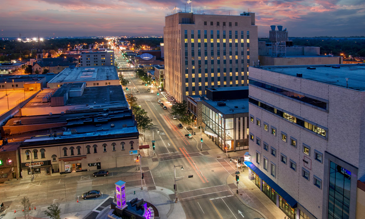 Appleton Downtown Sunset