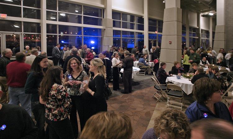 Bridge View Center Lobby Gathering, Ottumwa, IA