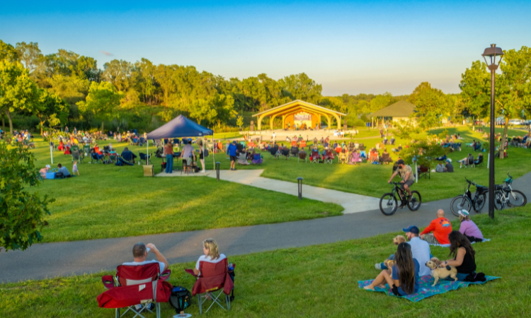 Casperson Park Performance Stage, Lakeville, MN