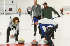 Teambuilding opportunities including Dakota Curling