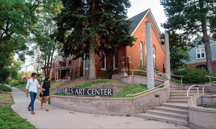 Foothills Art Center in Golden, Colorado