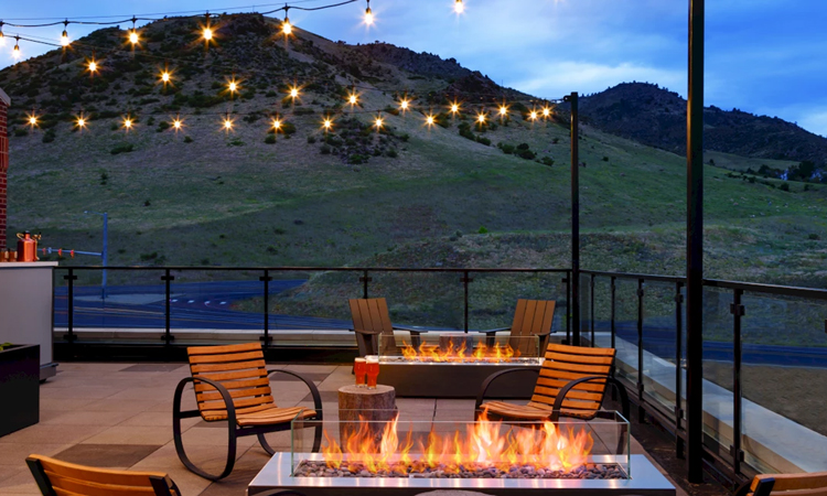 The Eddy Taproom & Hotel "Rooftop", Golden, Colorado